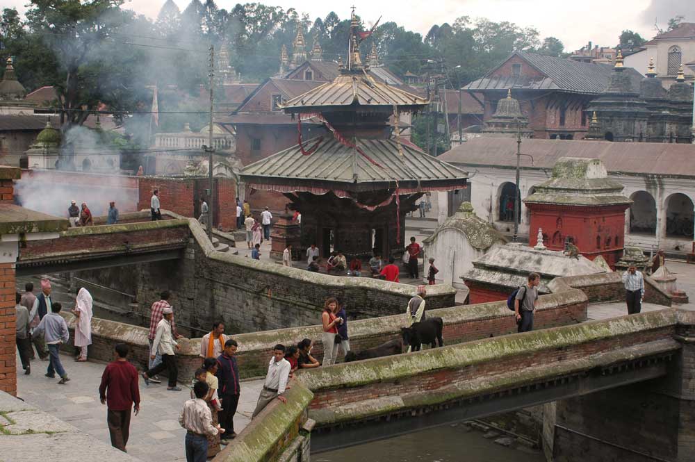 30 - Nepal - Kathmandu, templo de Pashupatinath